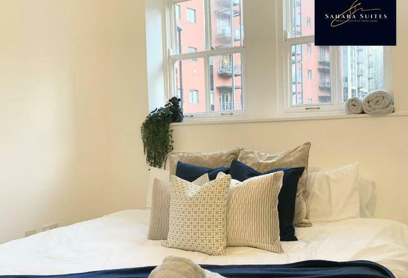 Quirky Modern Two Bedroom Apartment By Sahara Suites Short Lets & Serviced Accommodation Newcastle