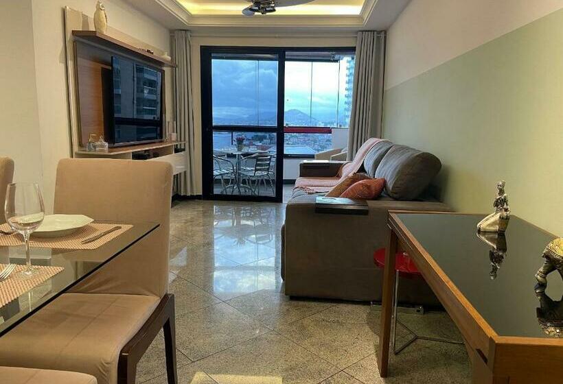 Apart Amplo E Charmoso Na Praia Da Costa