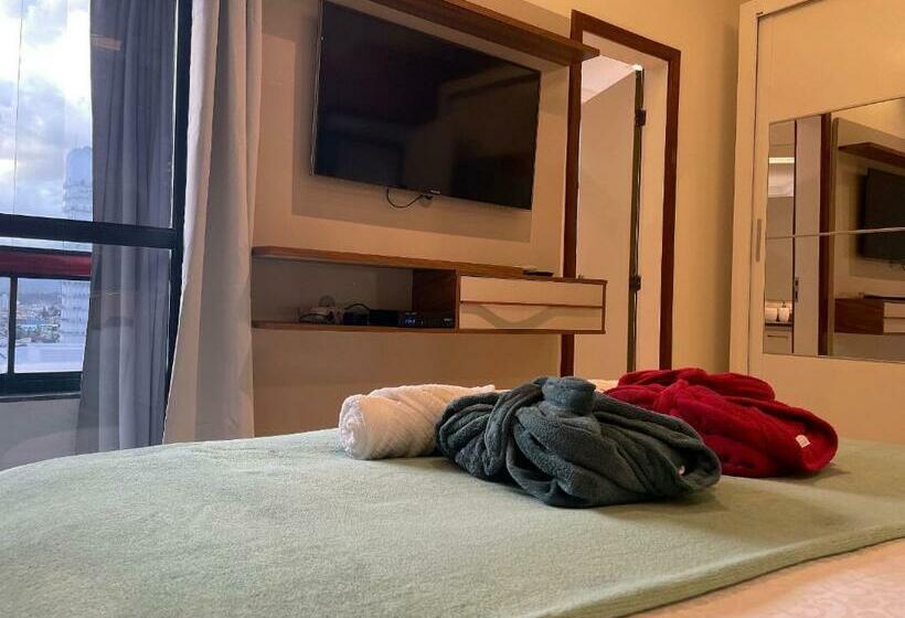 Apart Amplo E Charmoso Na Praia Da Costa