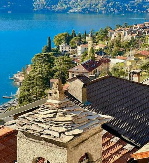 Romantic Home Stone With Amazing View Lake Of Como And Oleandra