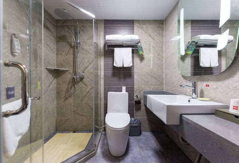 בית מלון כפרי Thank Inn Plus Lanzhou Dongfanghong Plaza Pingliang Road