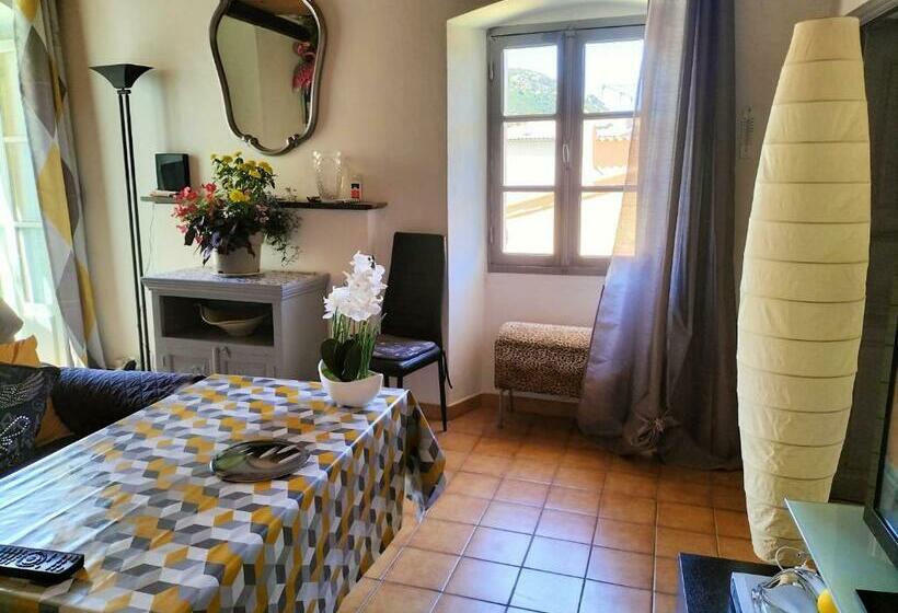 Appartement De 2 Chambres Avec Terrasse Amenagee Et Wifi A Santa Reparata Di Balagna A 5 Km De La Pl