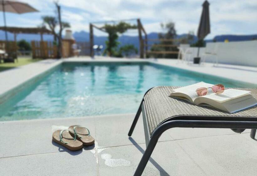 Casa De Campo Con Maravillosas Vistas, Bbq Y Piscina