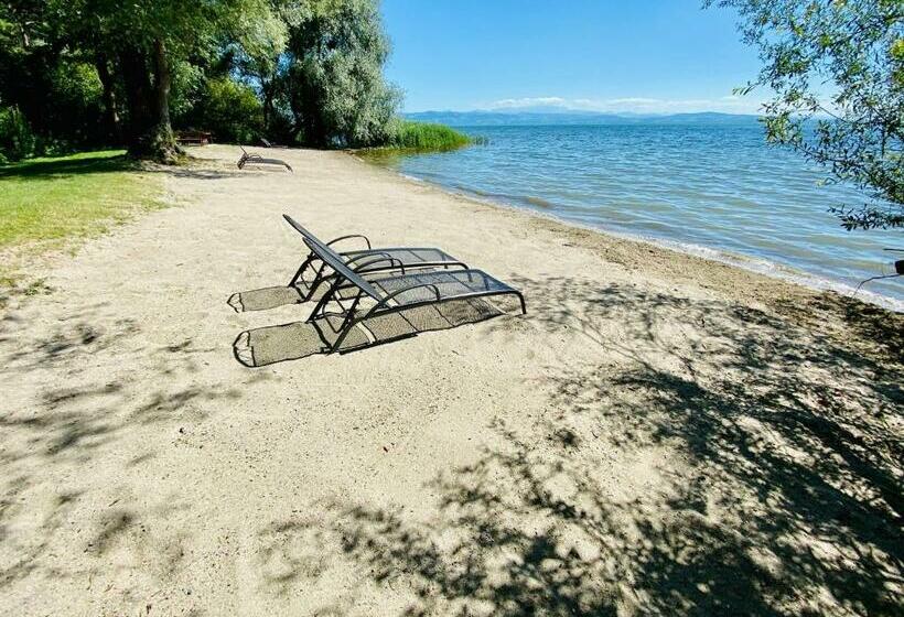 Ferien Apartment Silberweide Mit Privatstrand