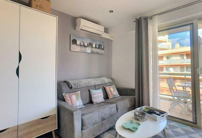 Juan Les Pins Centre   Studio Neuf Avec Terrasse   3 Mins Des Plages   Jazz Apartment