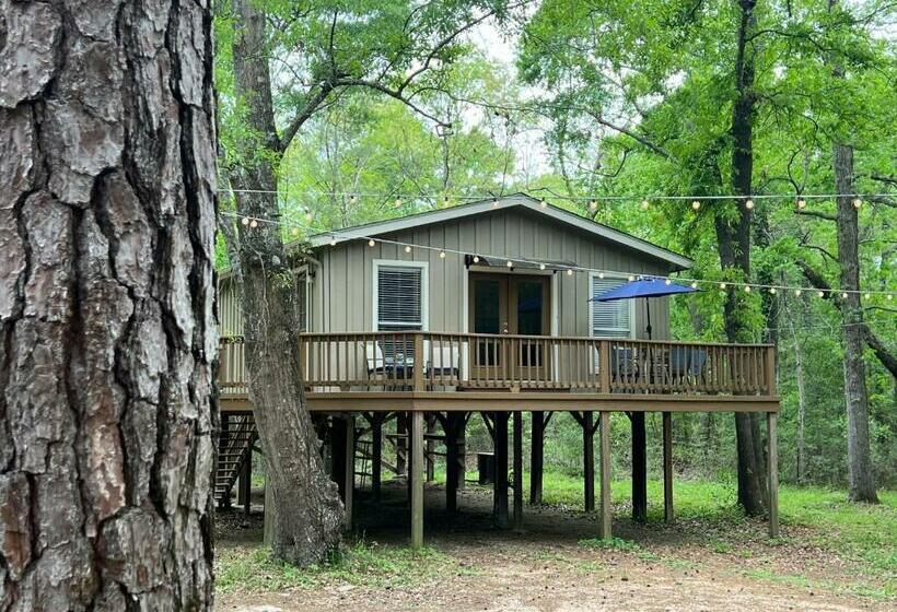 2 Bdrm Treehouse Hideout  Lake Conroe With Boat Ramp