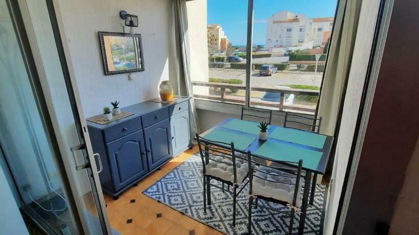 50m De La Plage Et 5min Du Marché De Noël Du Barcarès