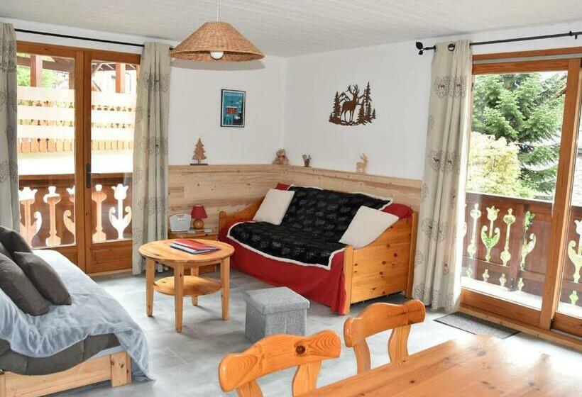 Charmant 2 Pièces Ensoleillé Avec Balcon, Près Des Pistes Et Centre, Parking Inclus   Fr 1 464 199