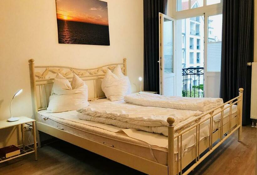 Haus Am Park Whg 24 Balkon Mit Meerblick