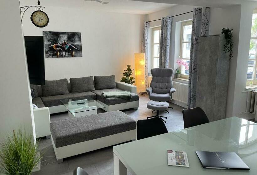 Große Moderne Ferienwohnung, Ruhige Innenstadtlage