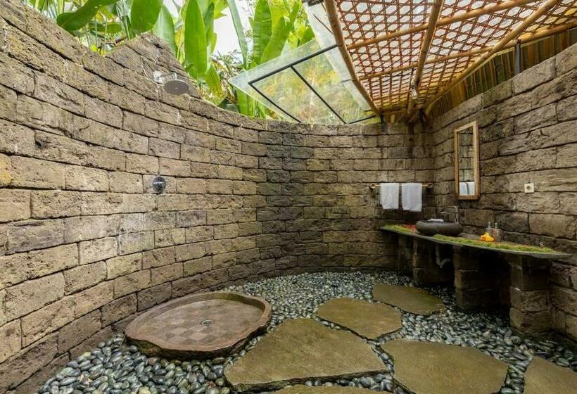 Pondok Indah   2 Bds Eco Bamboo House, Garden