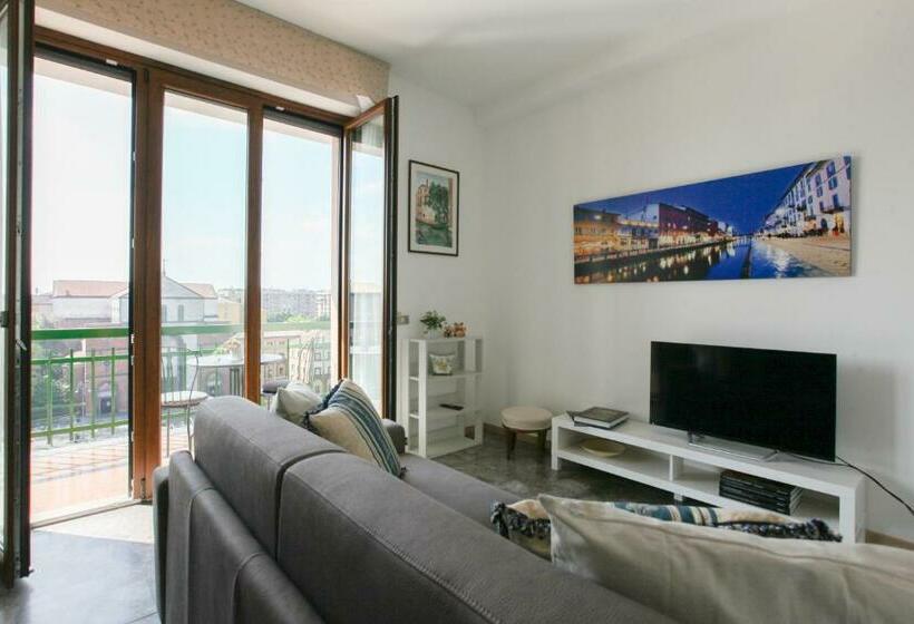 New Fashion District, 3 Bdrs   30 Minutes From Linate With New Subway