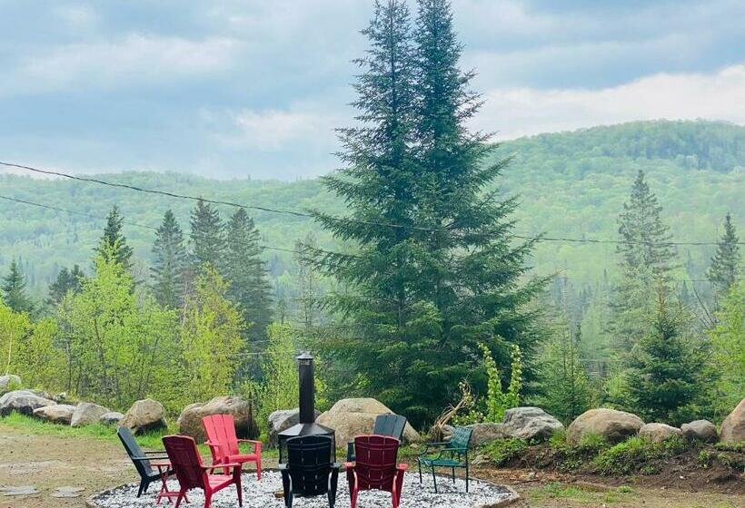 Artemis Log Cabin With Spa & Mountain View