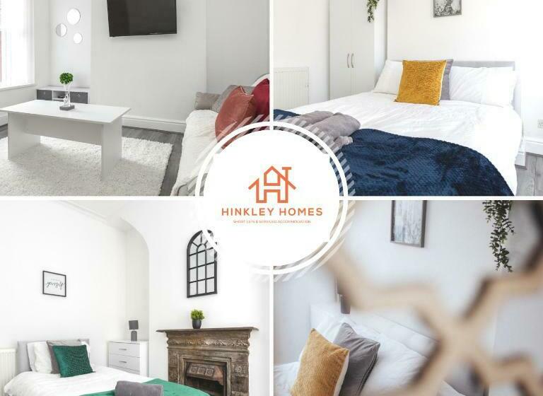 Newly Renovated 4bed   Free Parking   City Links By Hinkley Homes Short Lets & Serviced Accommodatio
