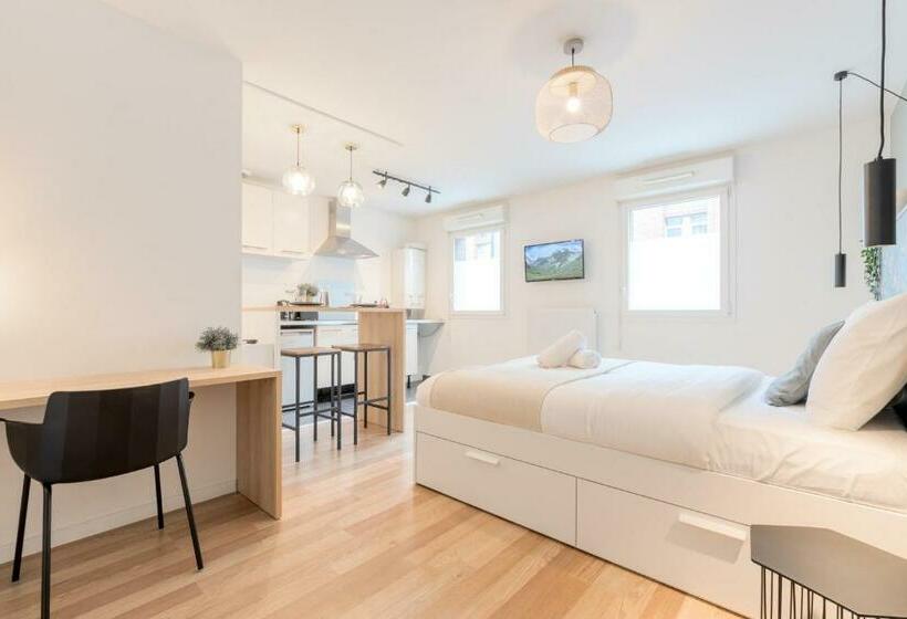 Wazemmes   Functional Studio With Parking Space!