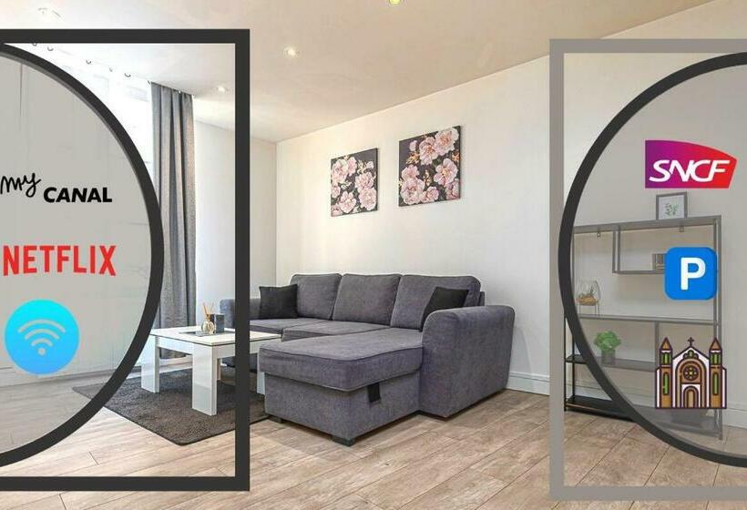 Le Saint Pierre T2 Cosy En Plein Centre Ville