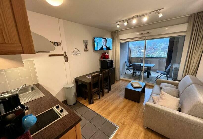 Appt Hyper Centre Loudenvielle 4pers Terrasse Sud Vue Montagne