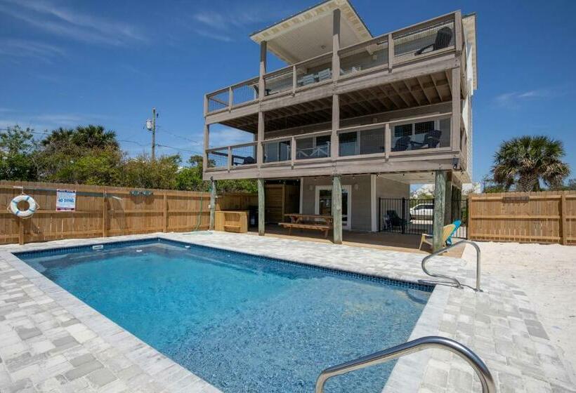 Completely Updated, New Private Pool, Awesome Patio And Only Steps To Beach!