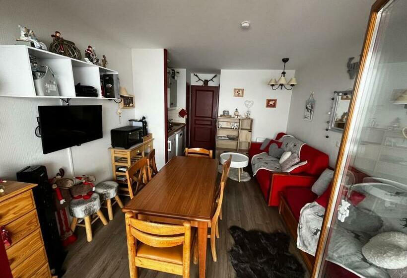 Isola 2000 Coquet 2 Pièces Plein Sud 6 Personnes Parking En Sous Sol Inclus Proche Centre Station