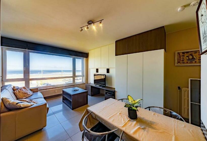 Splendid Seaview   Ostend Luxury Studio 4 Persons At Beach And Sea