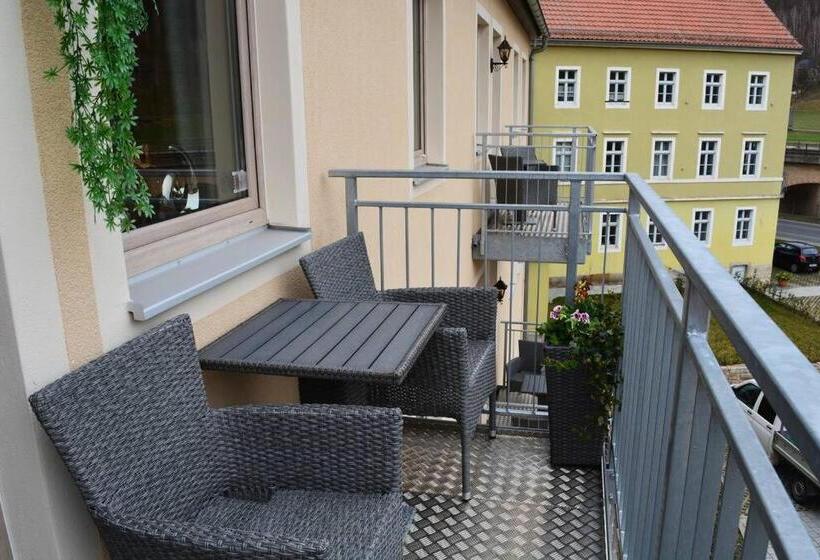 Elbtalblick Königstein Im Deutschen Haus