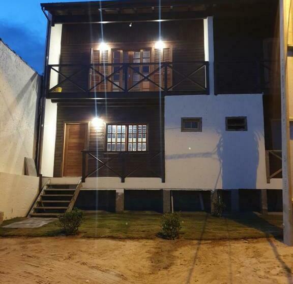 Chalé Com Piscina Aquecida   A 200m Do Mar, Vista Panorâmica Da Praia, Sala De Jogos, Academia E áre