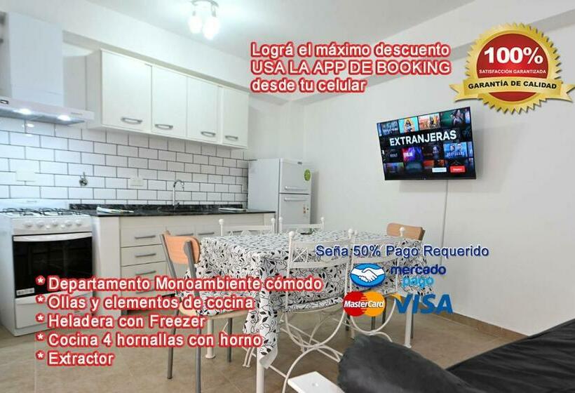 Departamento Encantador Equipado Y Luminoso