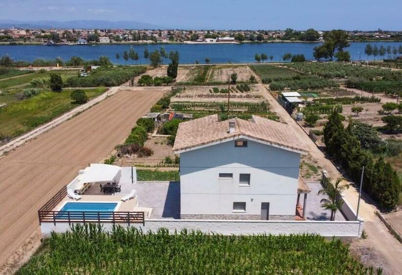 Estel   Chalet A 200m Del Río Ebro Con Piscina Privada Y Barbacoa