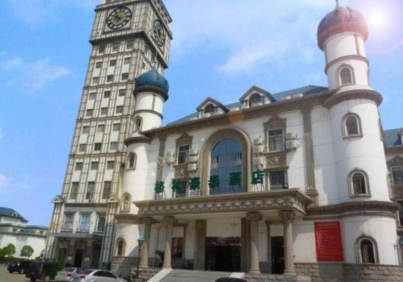 호텔 Greentree Inn Jiangsu Suzhou Xiangcheng Huoli Island Business