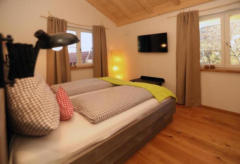 Ferienwohnung Birkennest Sauna Freisitz Almhütte