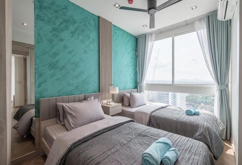 3br Seaview/highfloor/veranda Residence Pattaya