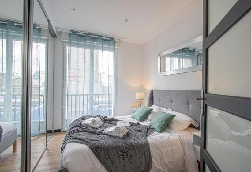 Douces Nuits Caennaises Parking Privé Inclus, Centre Ville