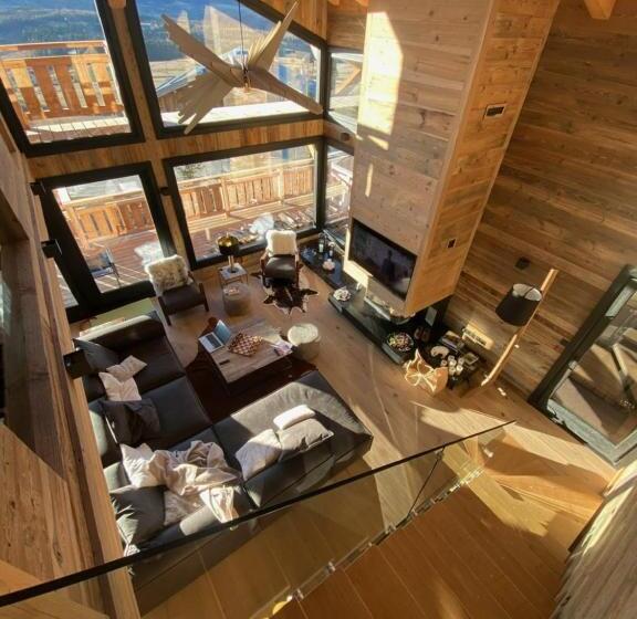 Chalet Aguila   Jacuzzi Et Sauna Panoramique   Construit En 2023