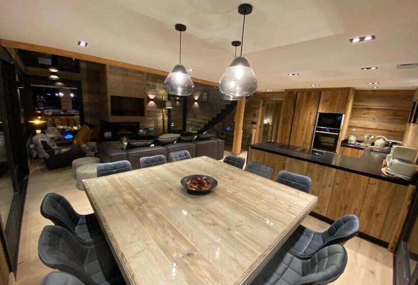 Chalet Aguila   Jacuzzi Et Sauna Panoramique   Construit En 2023