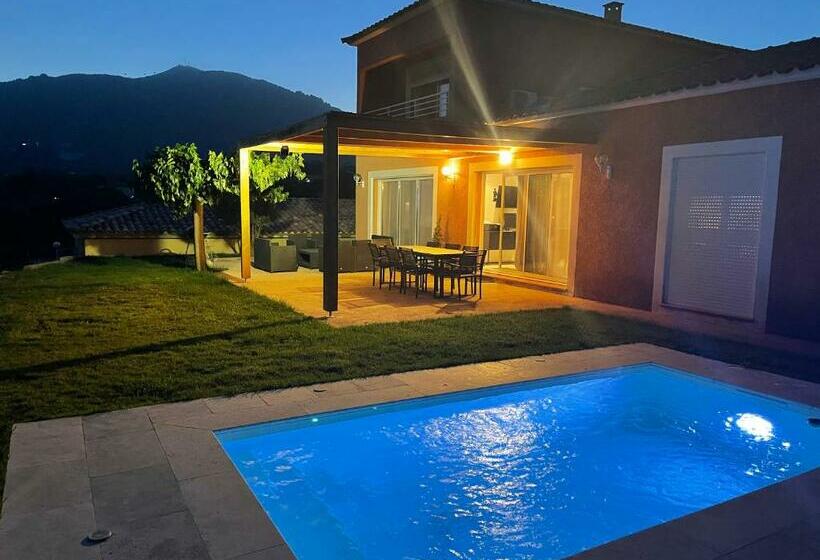 Villa Davia Piscine Chauffée à Ajaccio