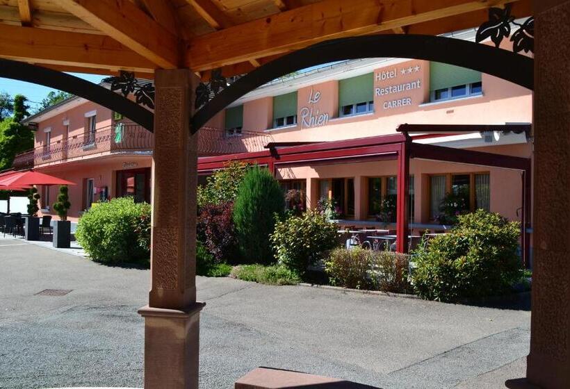 בית מלון כפרי Le Rhien Hôtel Restaurant