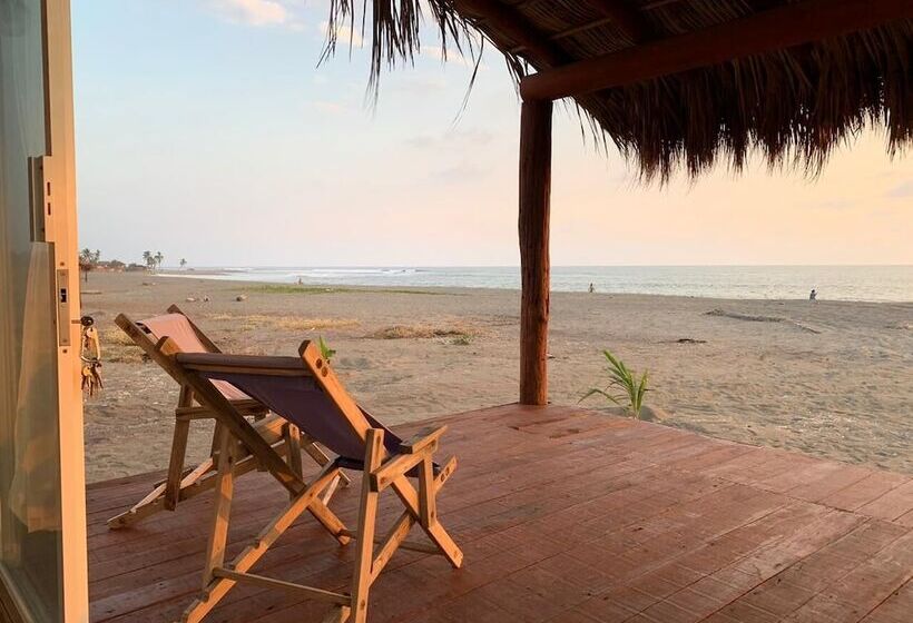 فندق Nexpa Surf Cabañas Mar De Noche