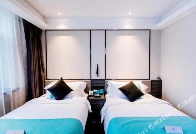 Отель Xana Lite Heihe Russian Commodity Street Central Pedestrian Street