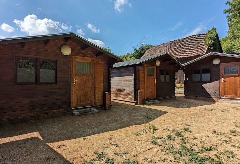 ホテル Forsthaus Thiemsburg Im Nationalpark Hainich