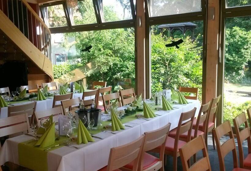 ホテル Forsthaus Thiemsburg Im Nationalpark Hainich