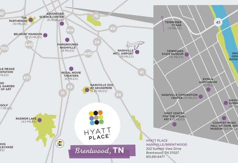 فندق Hyatt Place Nashville Brentwood