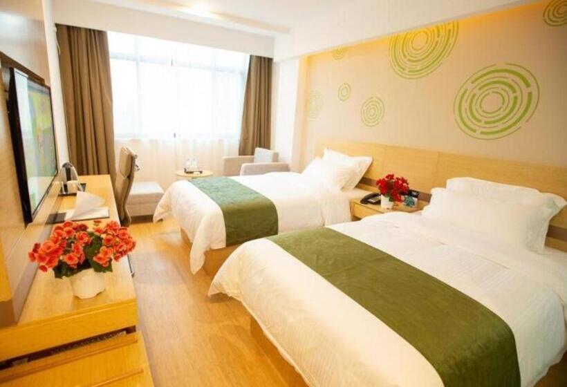 ホテル Greentree Inn Zhoukou Shenqiu Railway Station Zhaofeng Avenue