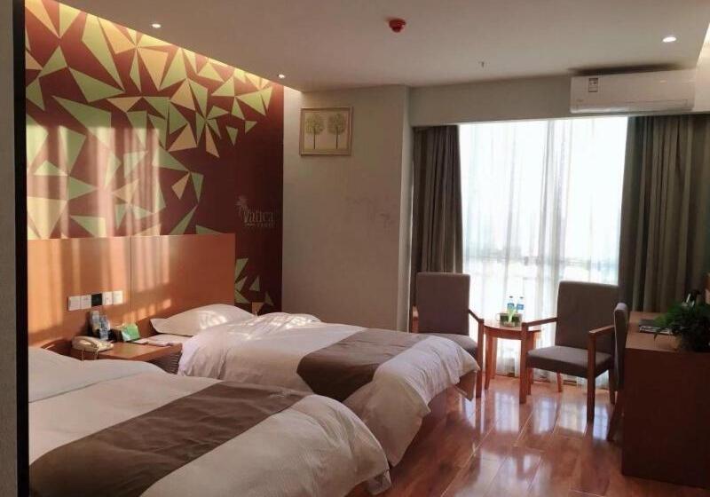 호텔 Vatica Jieshou City New Passenger Transport Center