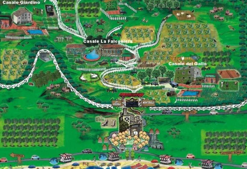 בית מלון כפרי La Riserva Montebello