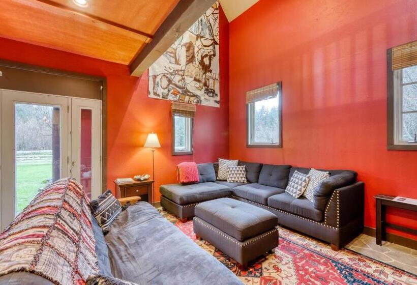 בית מלון כפרי Berry Glen Redwood Park Loft