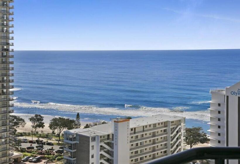 فندق صغير Ocean View 2 Bed Studio In The Heart Of Surfers