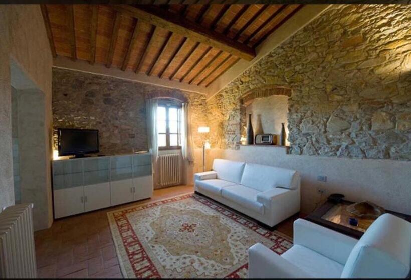 פנסיון Room In Bb  Alessio Room Overlooking The Vineyards Of Tuscany