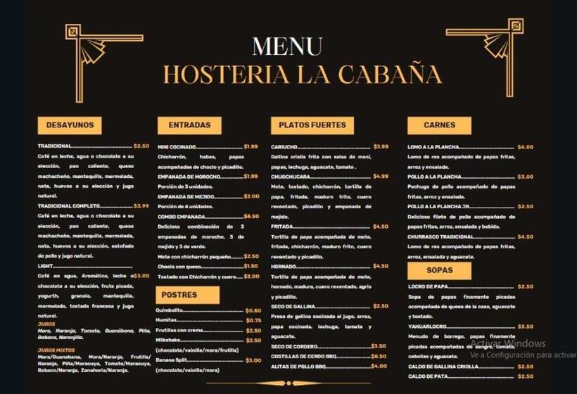 هاستل Hostería La Cabaña