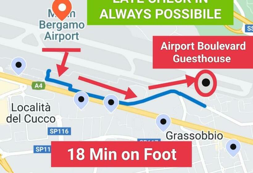 펜션 Airport Boulevard Guesthouse