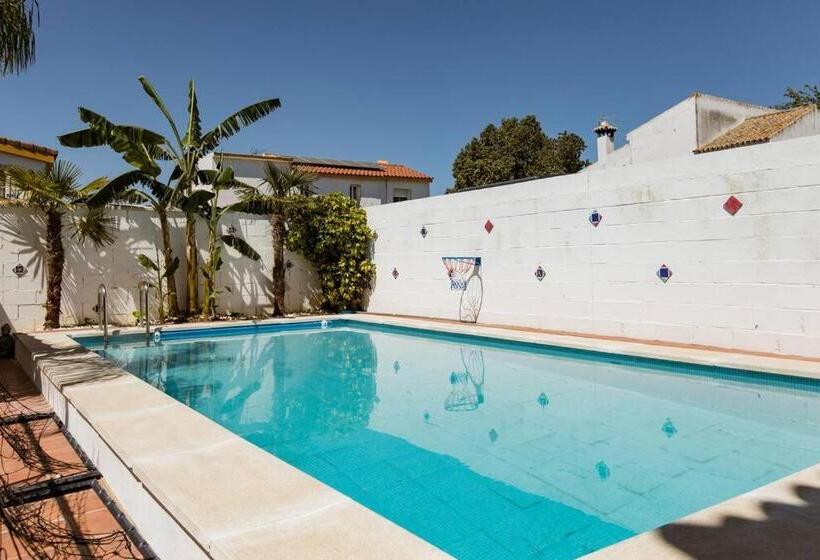 פנסיון Apartamento Privado Con Piscina Y Jardin Compartidos